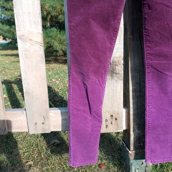 Buffalo David Bitton stretch skinny Jilian Ombre lowrise purple fade women's W28 - Picture 10 of 16